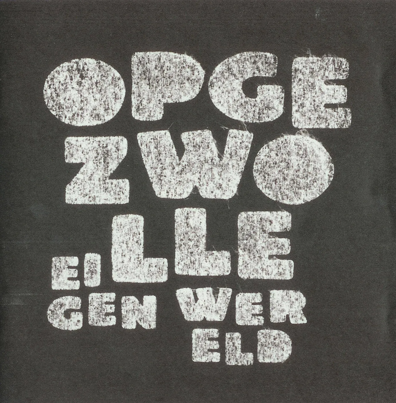 Cover of Eigen wereld
