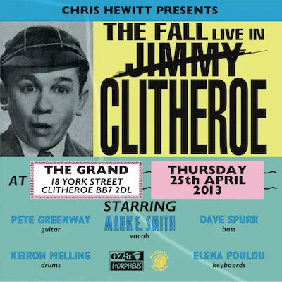Cover of The Fall – The Fall Live in Clitheroe