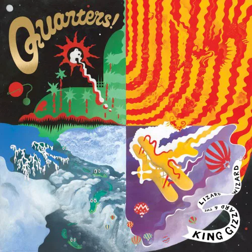 Cover of King Gizzard & the Lizard Wizard – Quarters!
