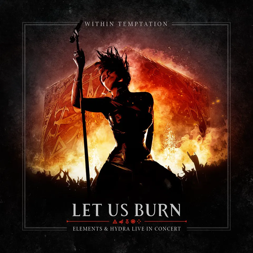 Obal albumu Let Us Burn (Elements & Hydra live in concert)