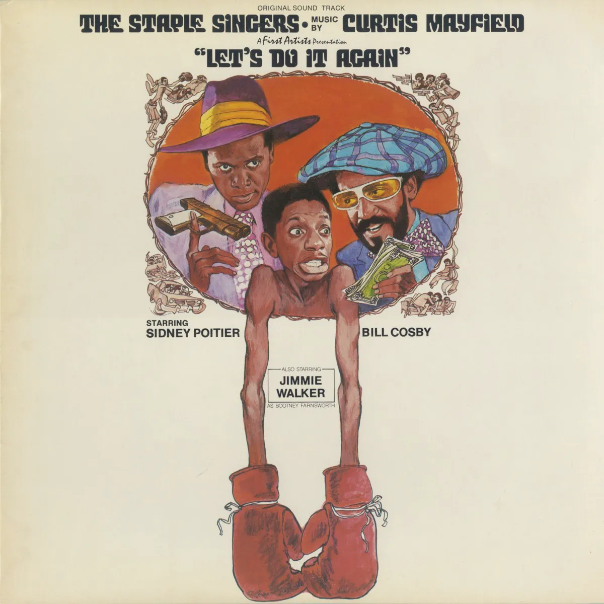 Cover of The Staple Singers – Let’s Do It Again