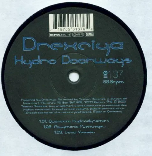 Cover of Drexciya – Hydro Doorways