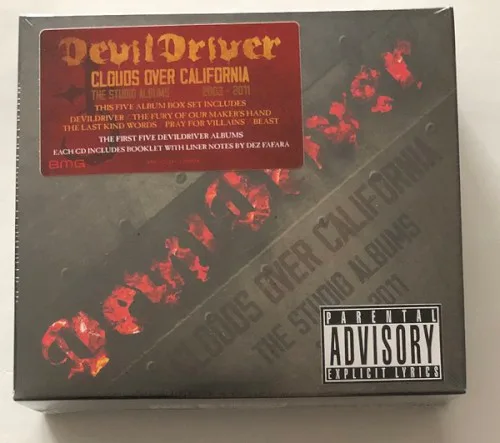 Cover of DevilDriver – Clouds Over California