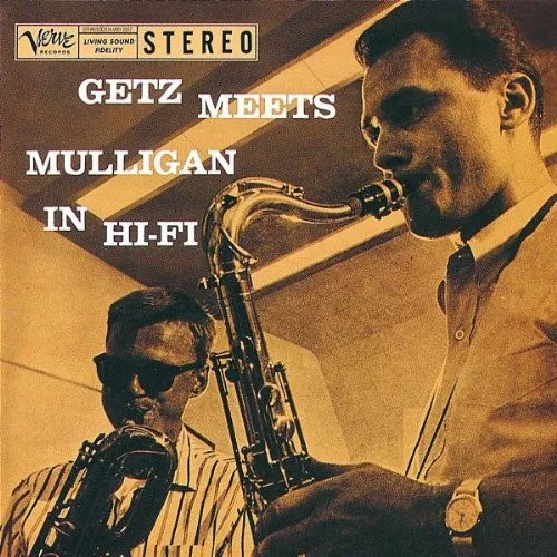 Cover of Stan Getz, Gerry Mulligan – Getz Meets Mulligan in Hi‐Fi