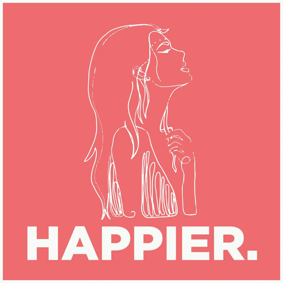 Obal alba Happier.