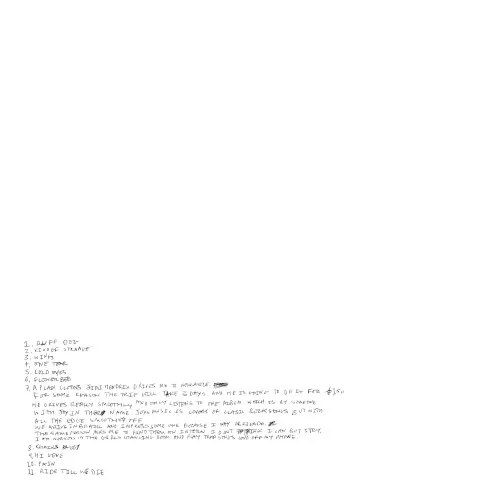 Cover of Mica Levi – Ruff Dog