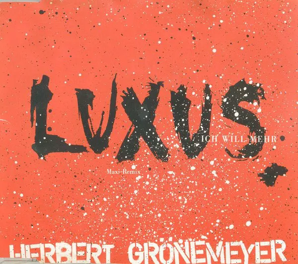 Cover of Herbert Grönemeyer – Luxus
