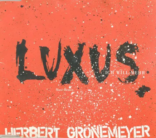 Cover of Herbert Grönemeyer – Luxus
