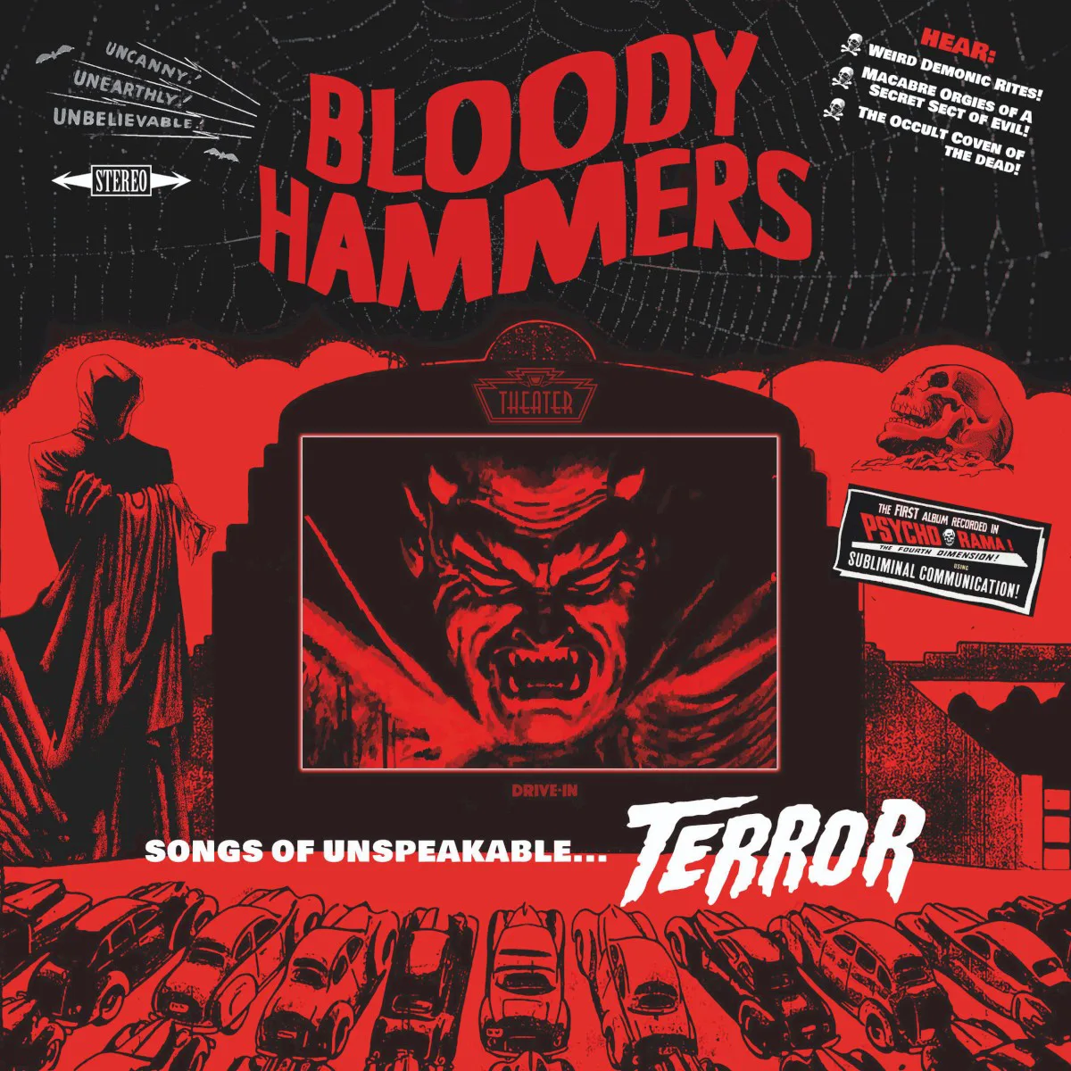 Obal alba Bloody Hammers – Songs of Unspeakable Terror