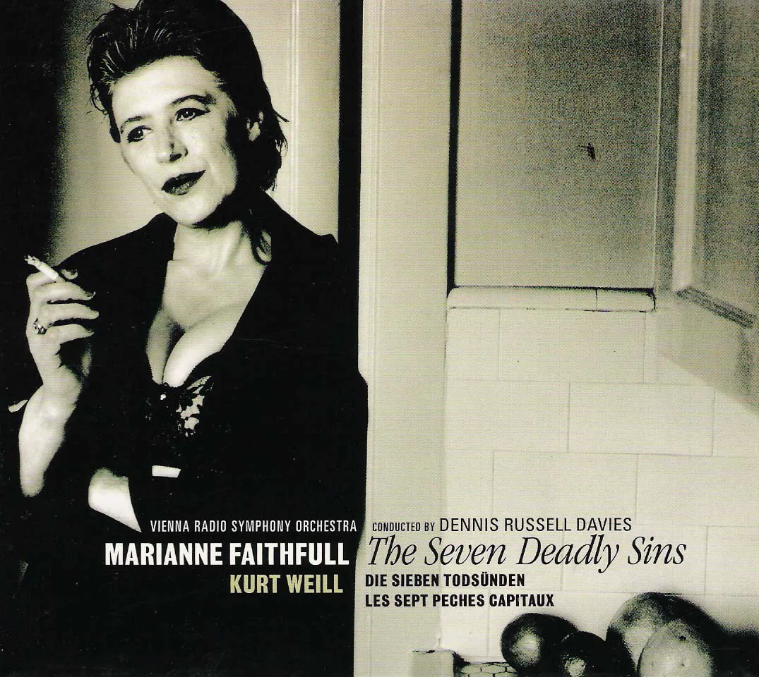 Cover of Marianne Faithfull – The Seven Deadly Sins