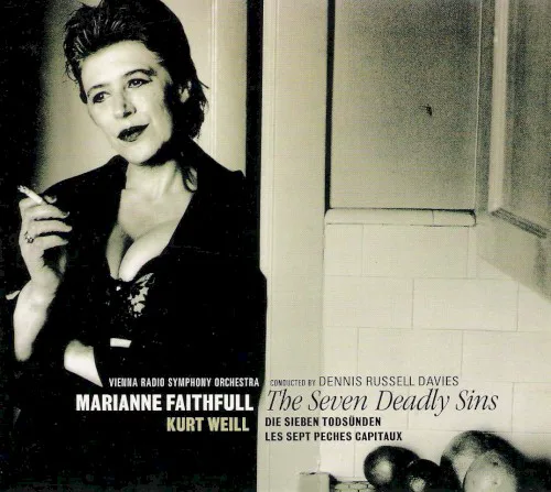 Cover of Marianne Faithfull – The Seven Deadly Sins