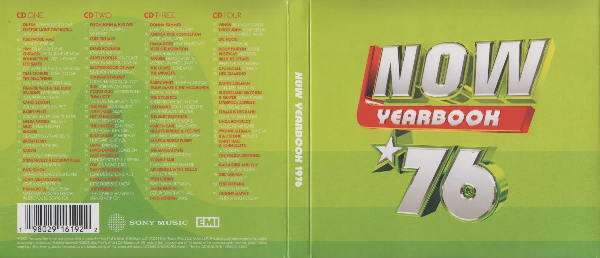 Obal alba Various Artists – Now Yearbook 1976