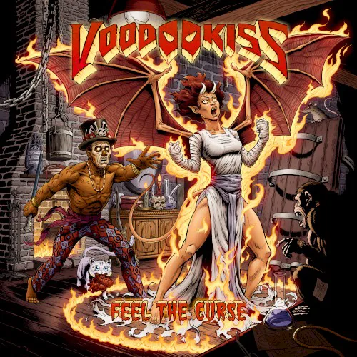 Cover of Voodoo Kiss – Feel the Curse