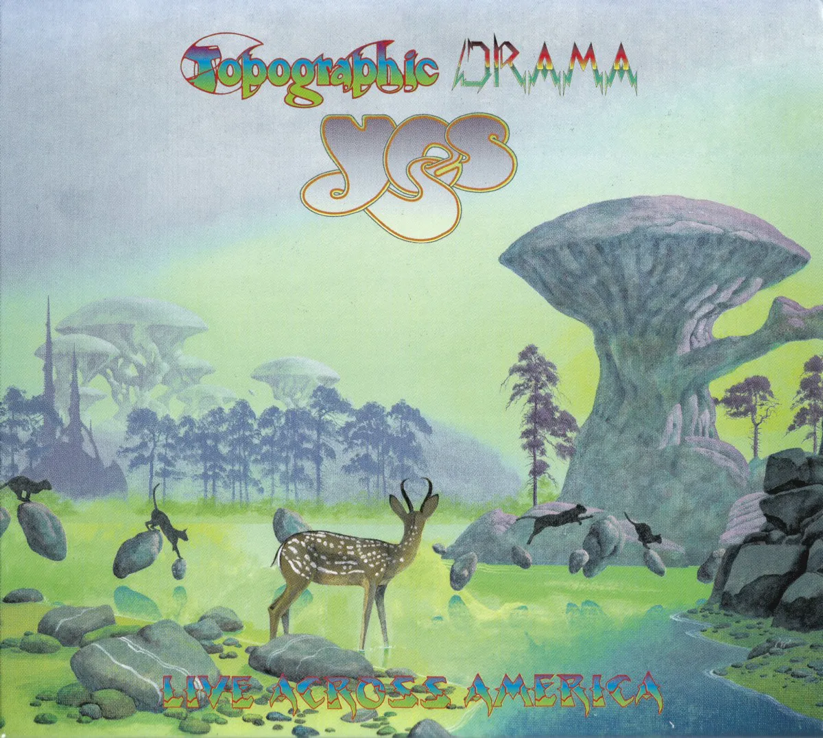 Obal alba Yes – Topographic Drama: Live Across America