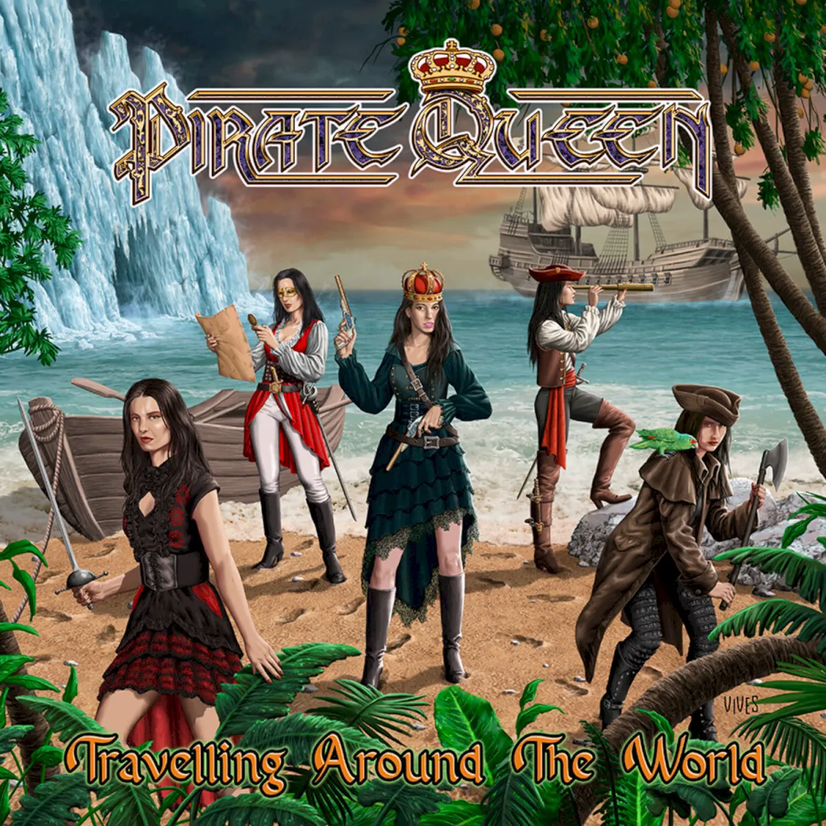 Cover of Pirate Queen – Travelling Around The World
