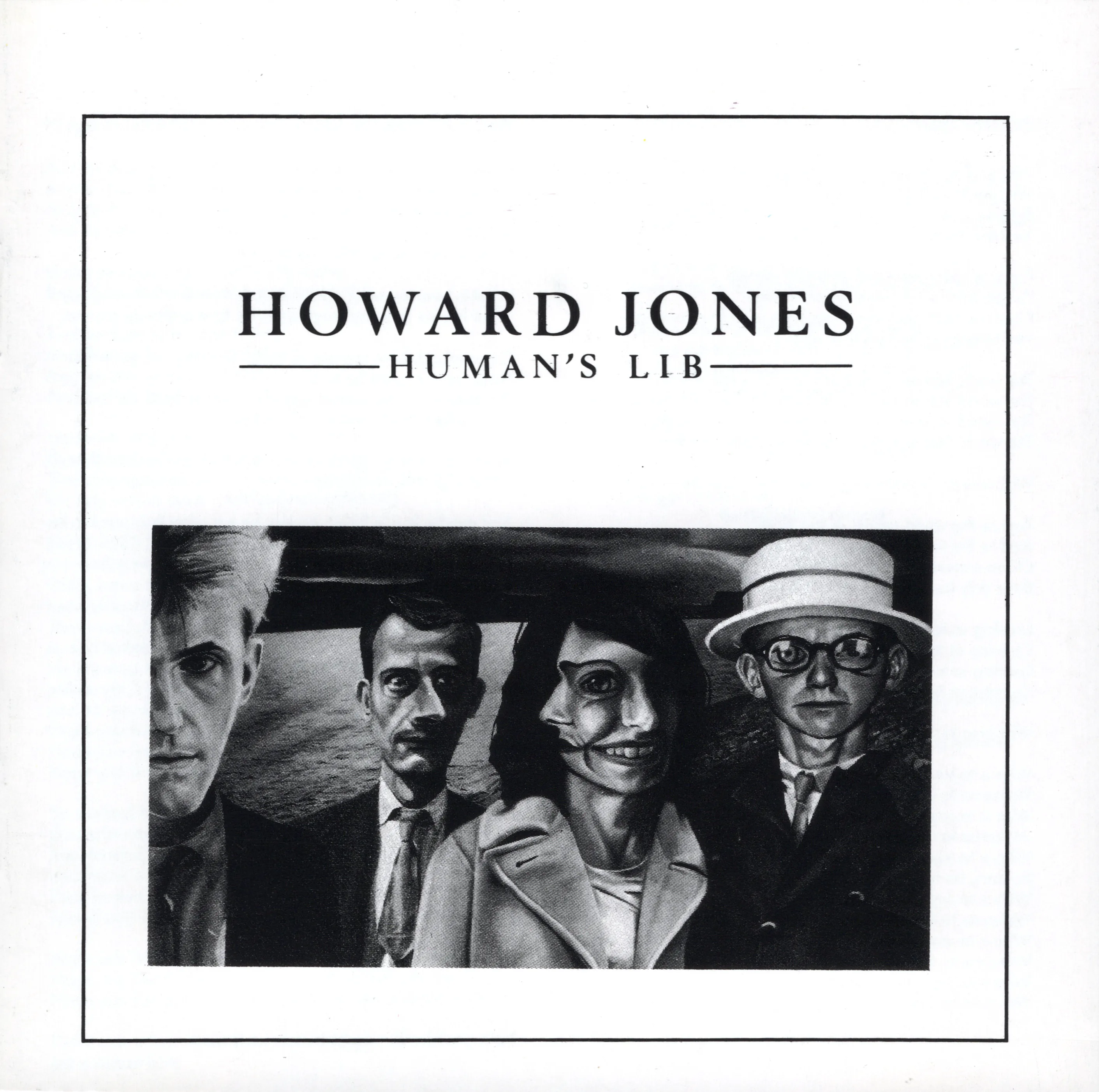 Cover of Howard Jones – Human’s Lib