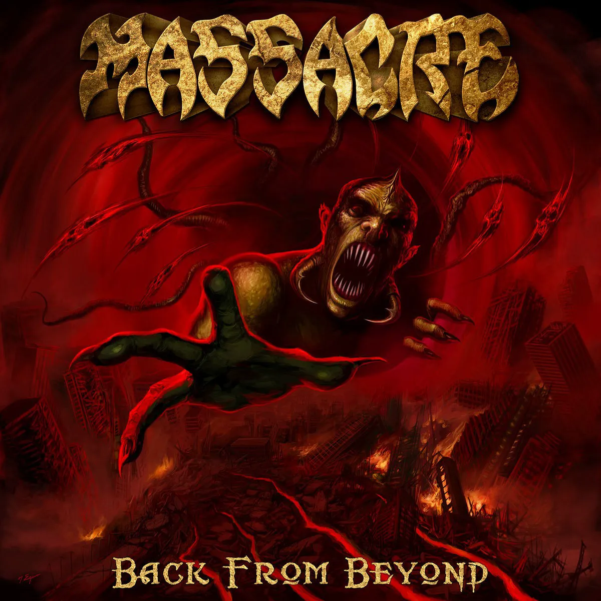 Cover of Massacre – Back From Beyond