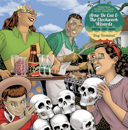 Cover of Arno de Cea & The Clockwork Wizards – Bug Terminal