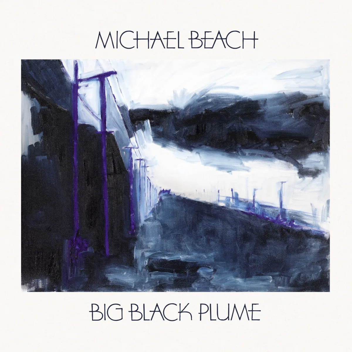 Cover of Michael Beach – Big Black Plume