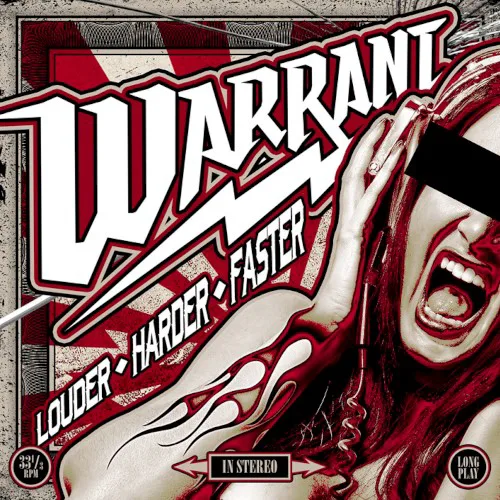 Cover of Warrant – Louder Harder Faster