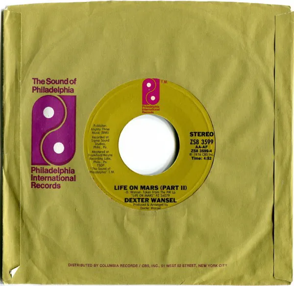 Obal albumu Dexter Wansel – Life on Mars