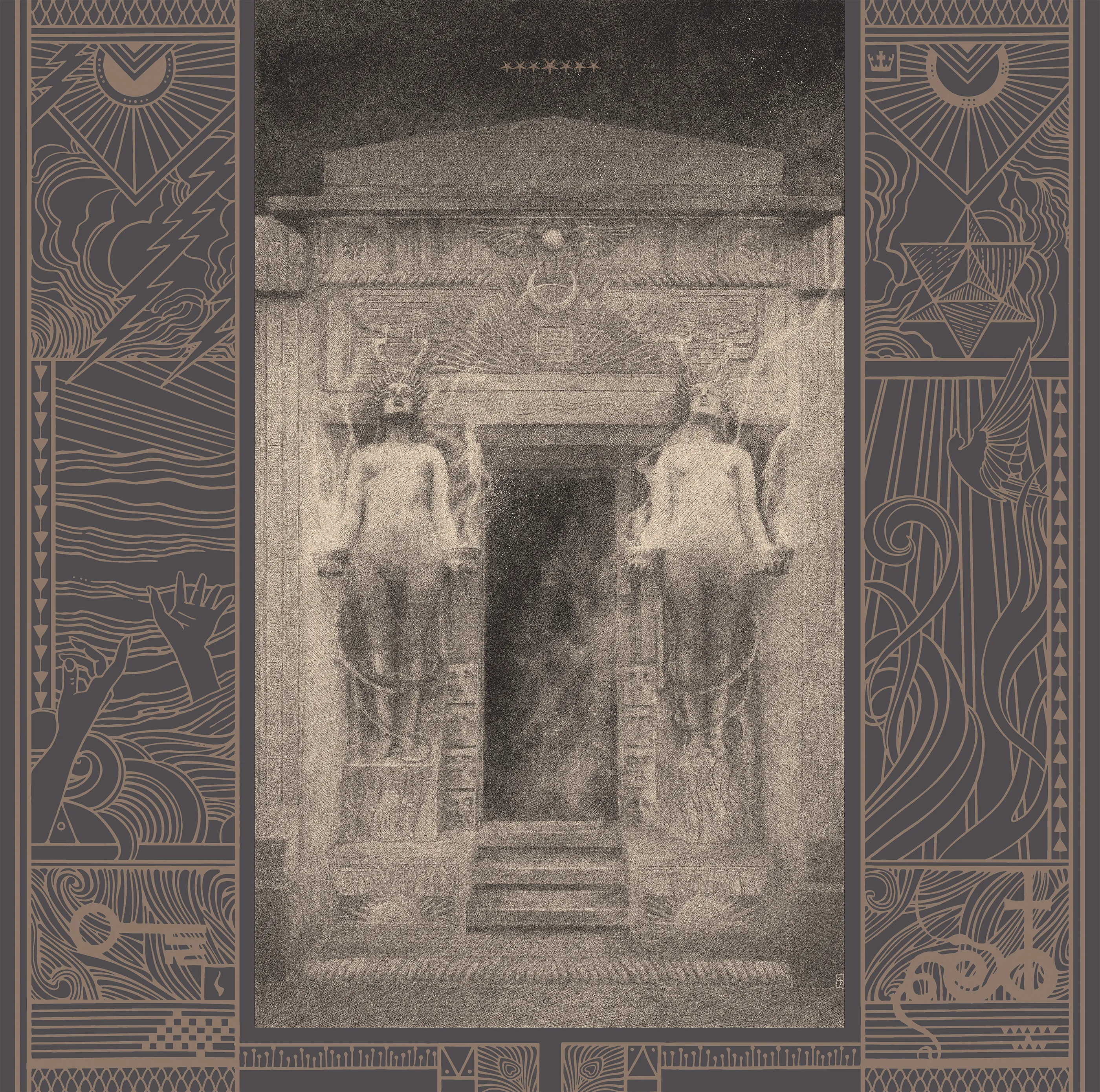 Cover of Ash Borer – The Irrepassable Gate