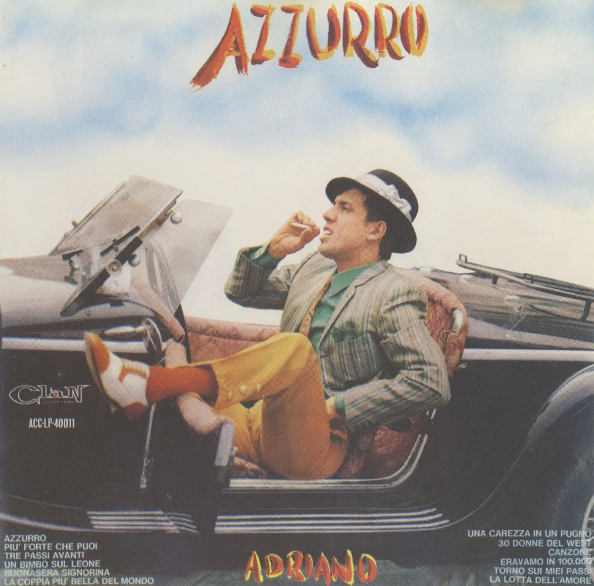 Obal albumu Azzurro / Una carezza in un pugno