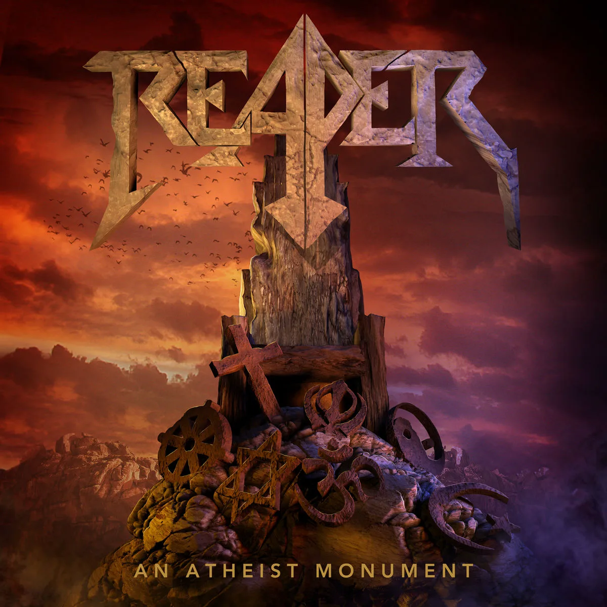 Cover of Reaper – An Atheist Monument