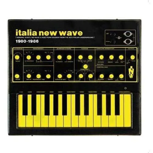 Cover of Various Artists – Italia New Wave