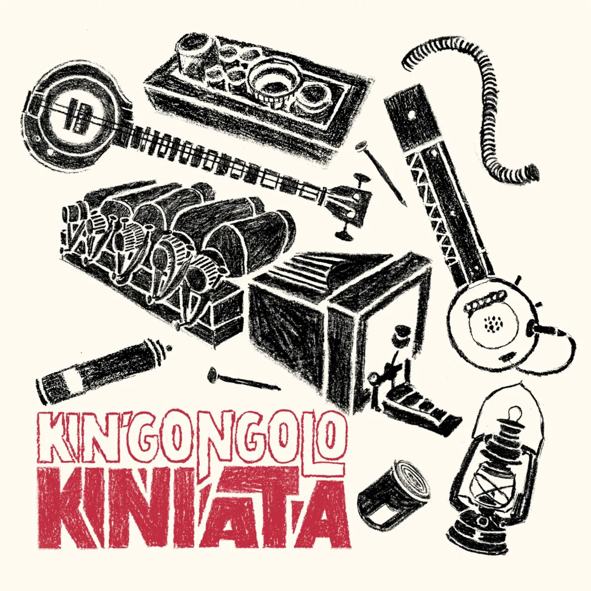 Obal alba Kin'Gongolo Kiniata – Kiniata