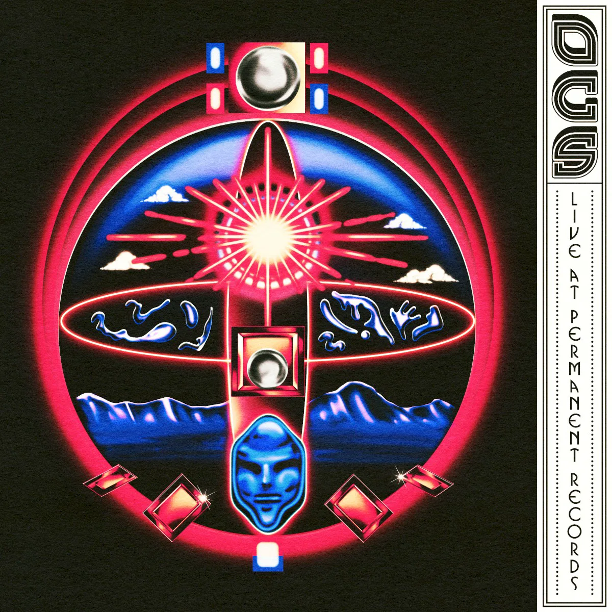 Cover of Osees – LIVE AT PERMANENT RECORDS