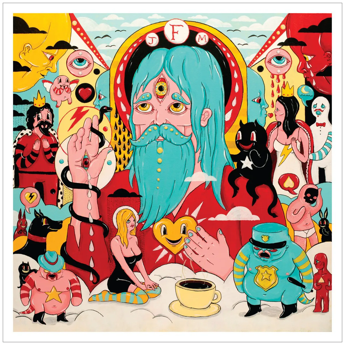Obal alba Father John Misty – Fear Fun