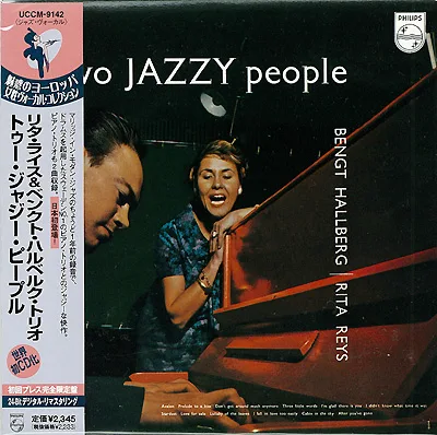 Obal alba Rita Reys, Bengt Hallberg – Two Jazzy People