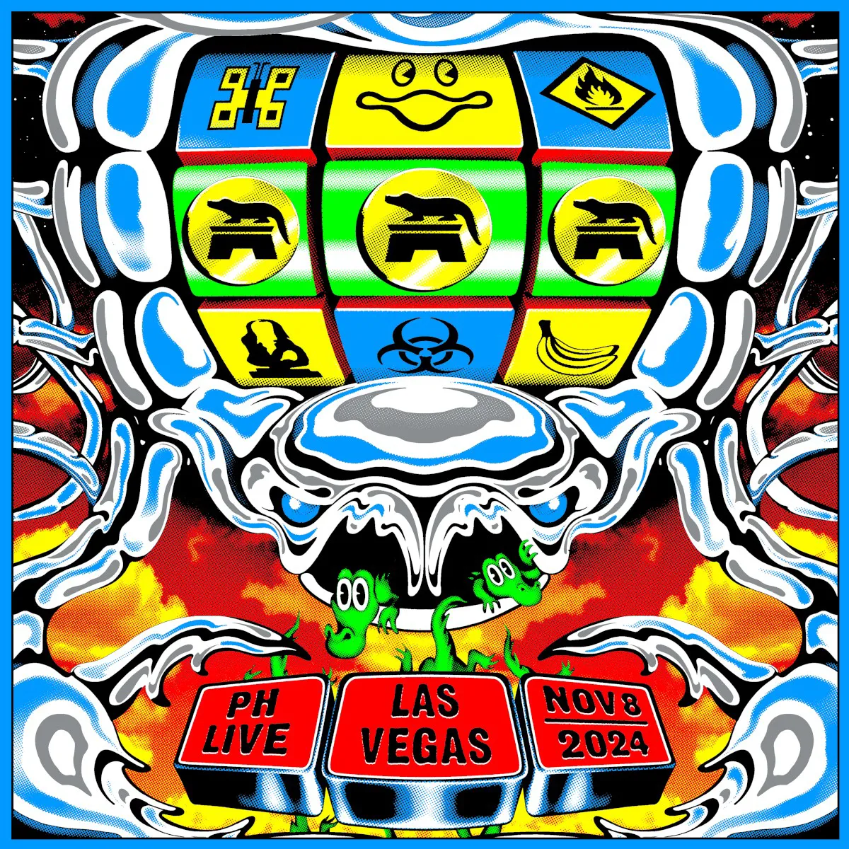 Obal albumu King Gizzard & the Lizard Wizard – Live in Las Vegas ’24
