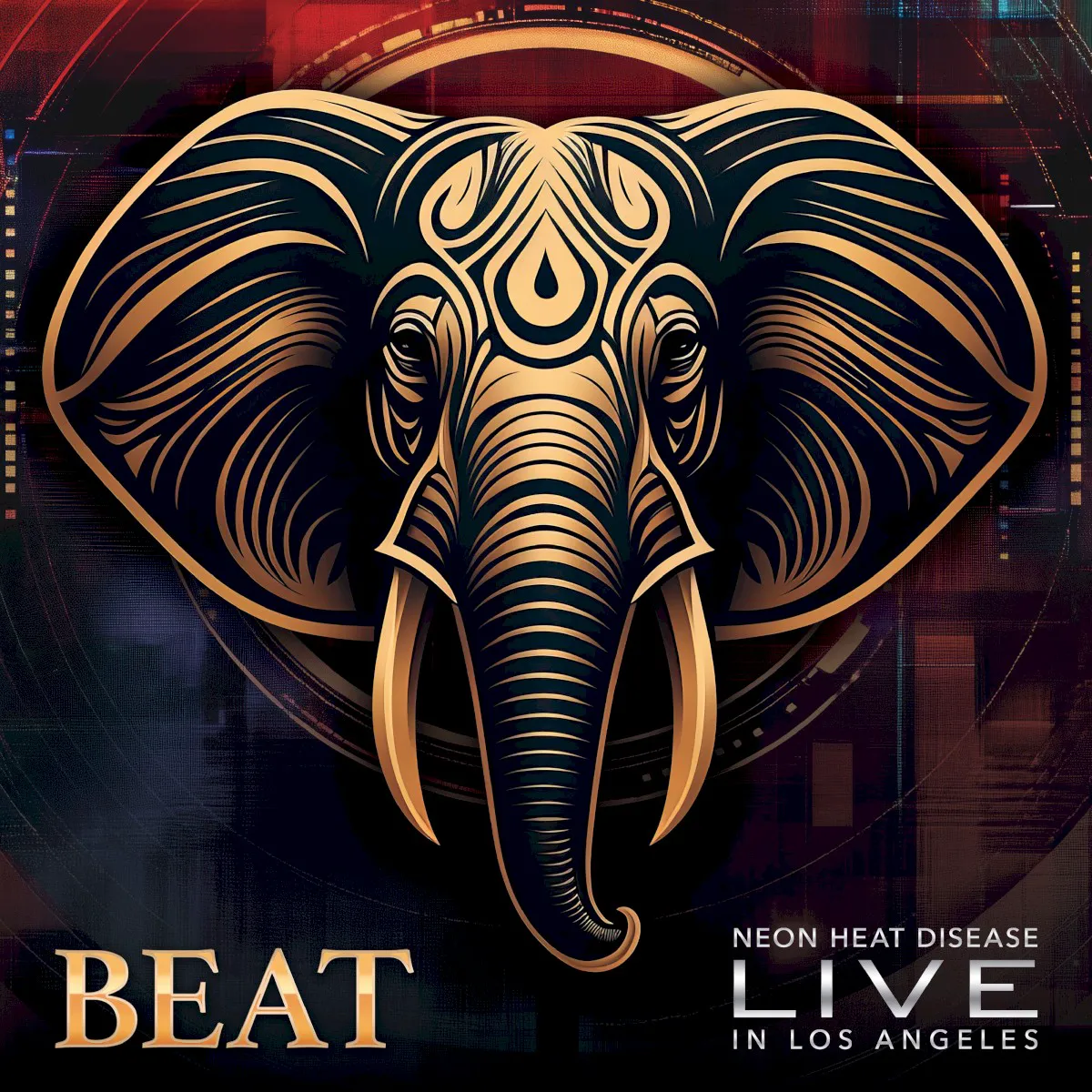 Obal alba Neon Heat Disease: Live in Los Angeles