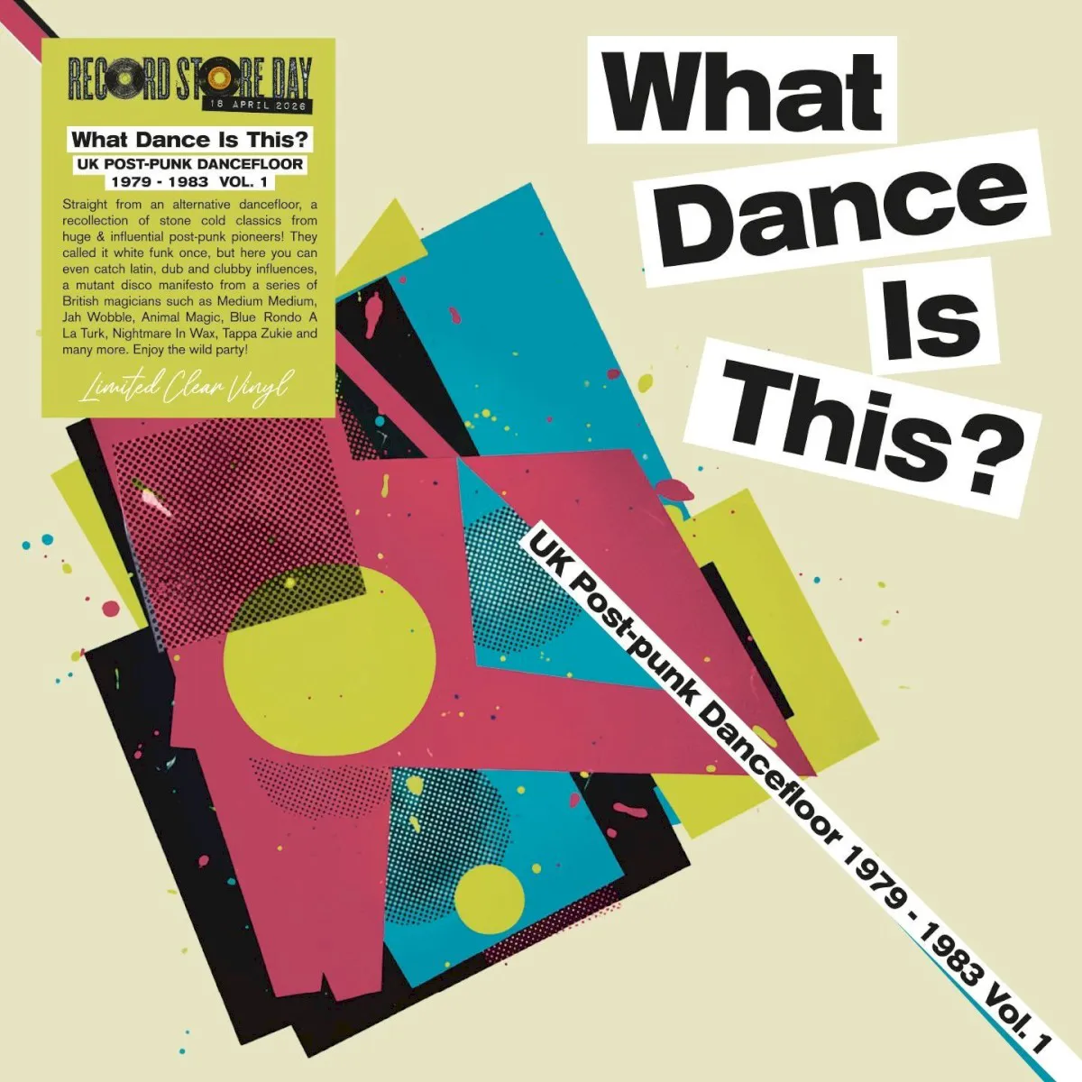 Obal alba Various Artists – What Dance Is This? UK Post-Punk Dancefloor 1979-1983 Vol. 1