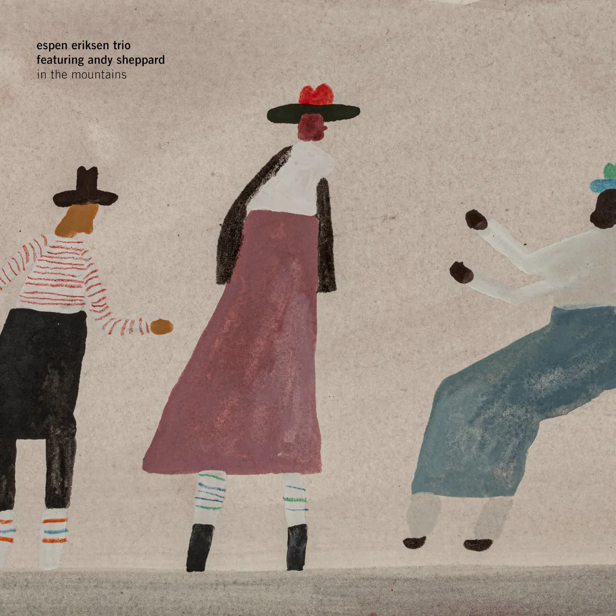 Cover of Andy Sheppard, Espen Eriksen Trio – In the Mountains