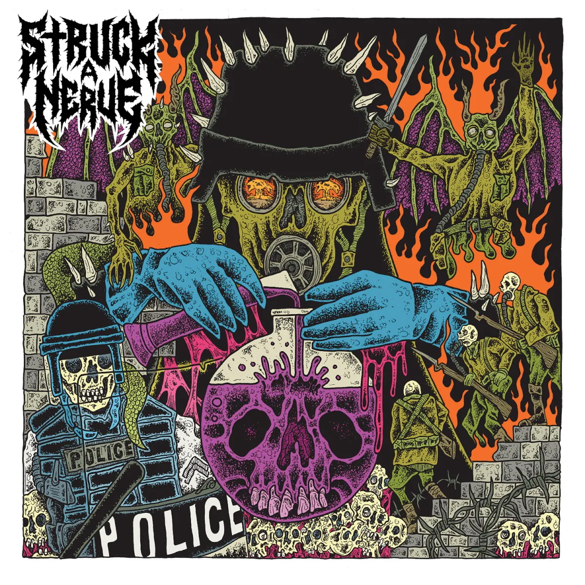 Cover of Struck a Nerve – Struck a Nerve