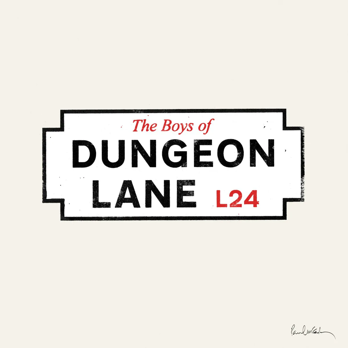 Obal albumu The Boys of Dungeon Lane