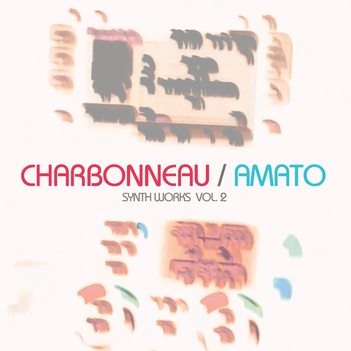 Obal alba Mathieu Charbonneau, Pietro Amato – Synth Works Vol.2