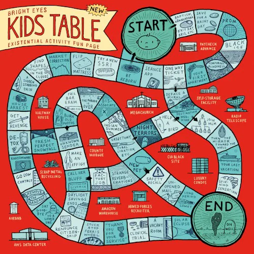 Cover of Bright Eyes – Kids Table