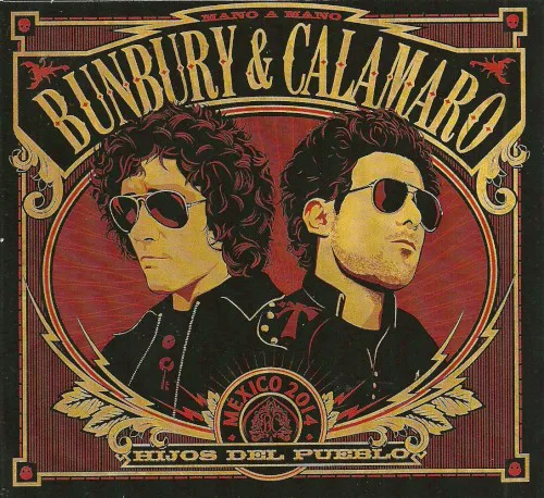 Cover of Andrés Calamaro, Bunbury – Hijos del pueblo