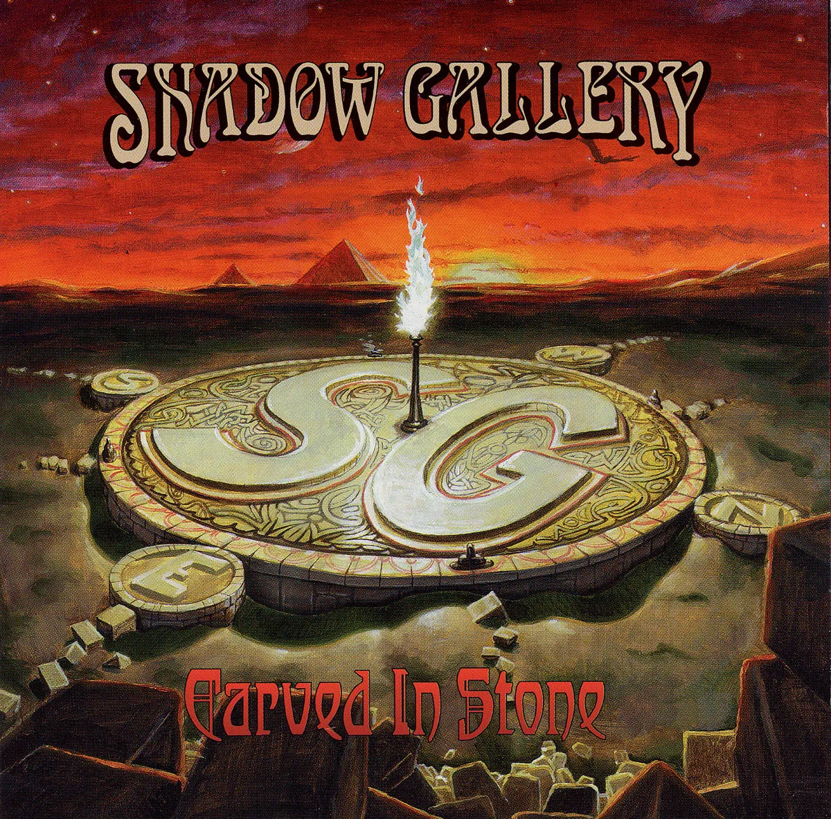 Obal alba Shadow Gallery – Carved in Stone