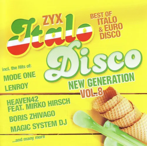 Cover of Various Artists – ZYX Italo Disco: New Generation, Vol. 8