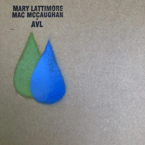 Cover of Mary Lattimore, Mac McCaughan – AVL