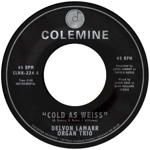 Cover of Delvon Lamarr Organ Trio – Cold as Weiss