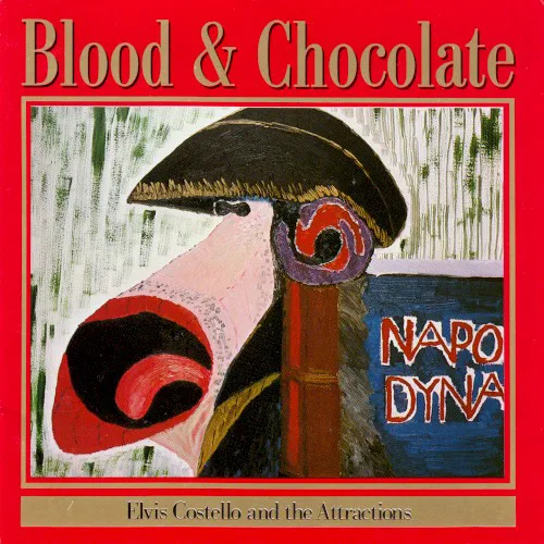 Cover of Elvis Costello & The Attractions – Blood & Chocolate
