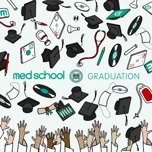 Cover of Various Artists – Med School: Graduation