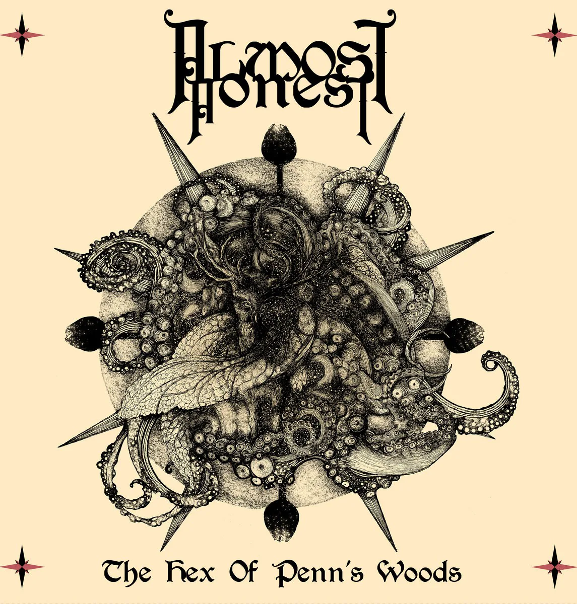 Cover of Almost Honest – The Hex of Penns Woods