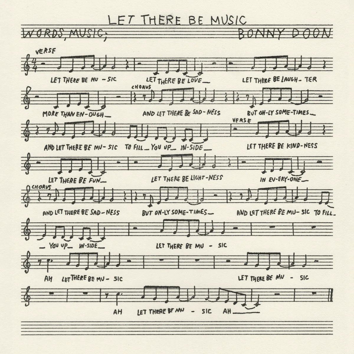 Obal alba Bonny Doon – Let There Be Music